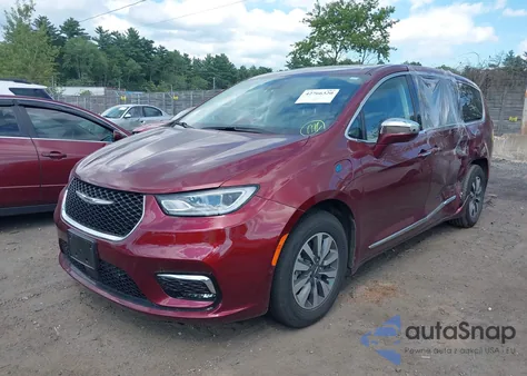 2022 Chrysler Pacifica Hybrid Limited z USA, uszkodzony, nr VIN 2C4RC1S72NR184322
